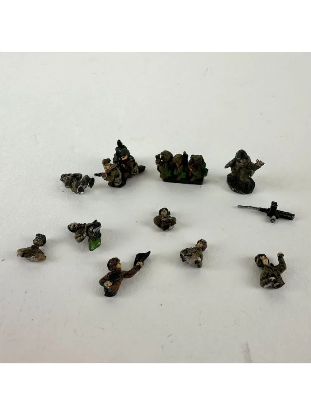 Three Battlefront Flames of War Military Bits & Guns Lot
